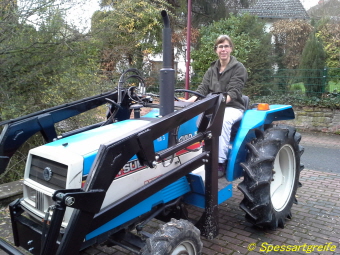 Rolands neuer Traktor