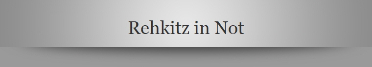 Rehkitz in Not